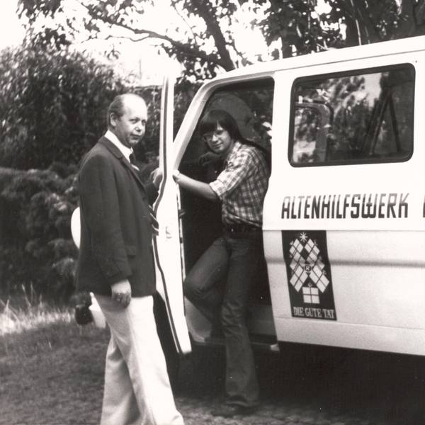 Ein Fahrzeug der Rundschau-Altenhilfe