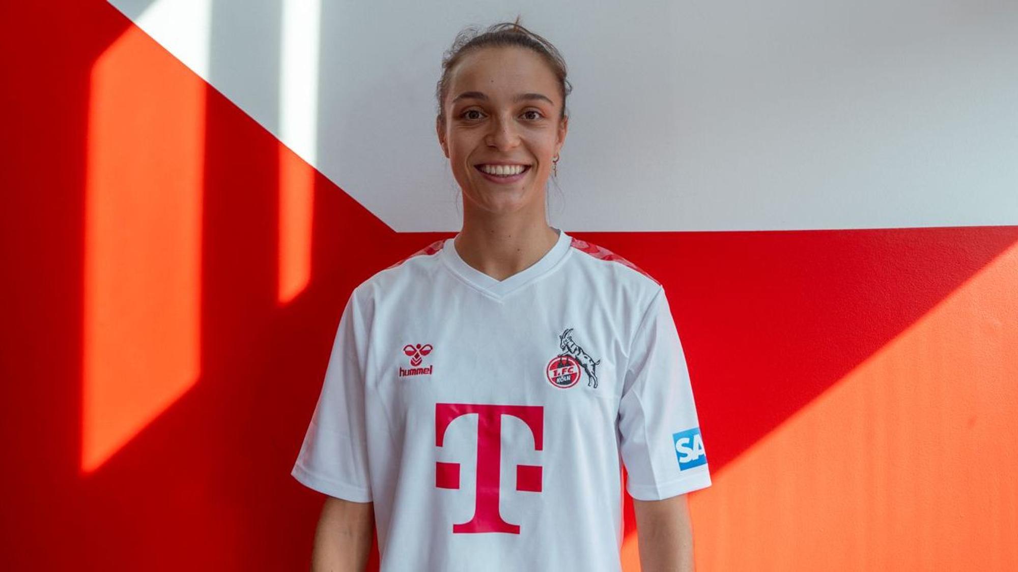 Natalia Padilla-Bidas bei ihrer Vorstellung in Köln.