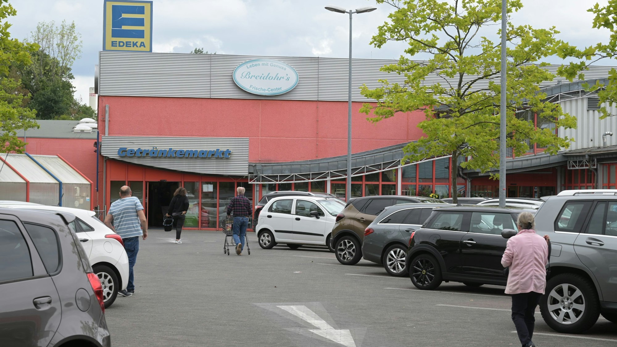 Der Edeka-Markt im Ortsteil Gronau.