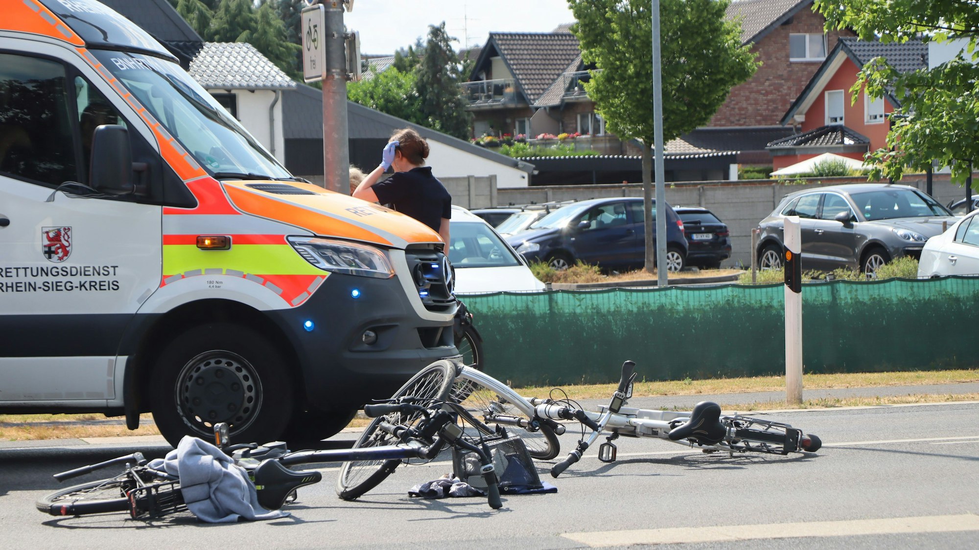 Bei einem Unfall auf der Walberberger Straße sind zwei Fahrradfahrer verletzt worden - einer von ihnen schwer. Jeder Unfall zählt für die Statistik.