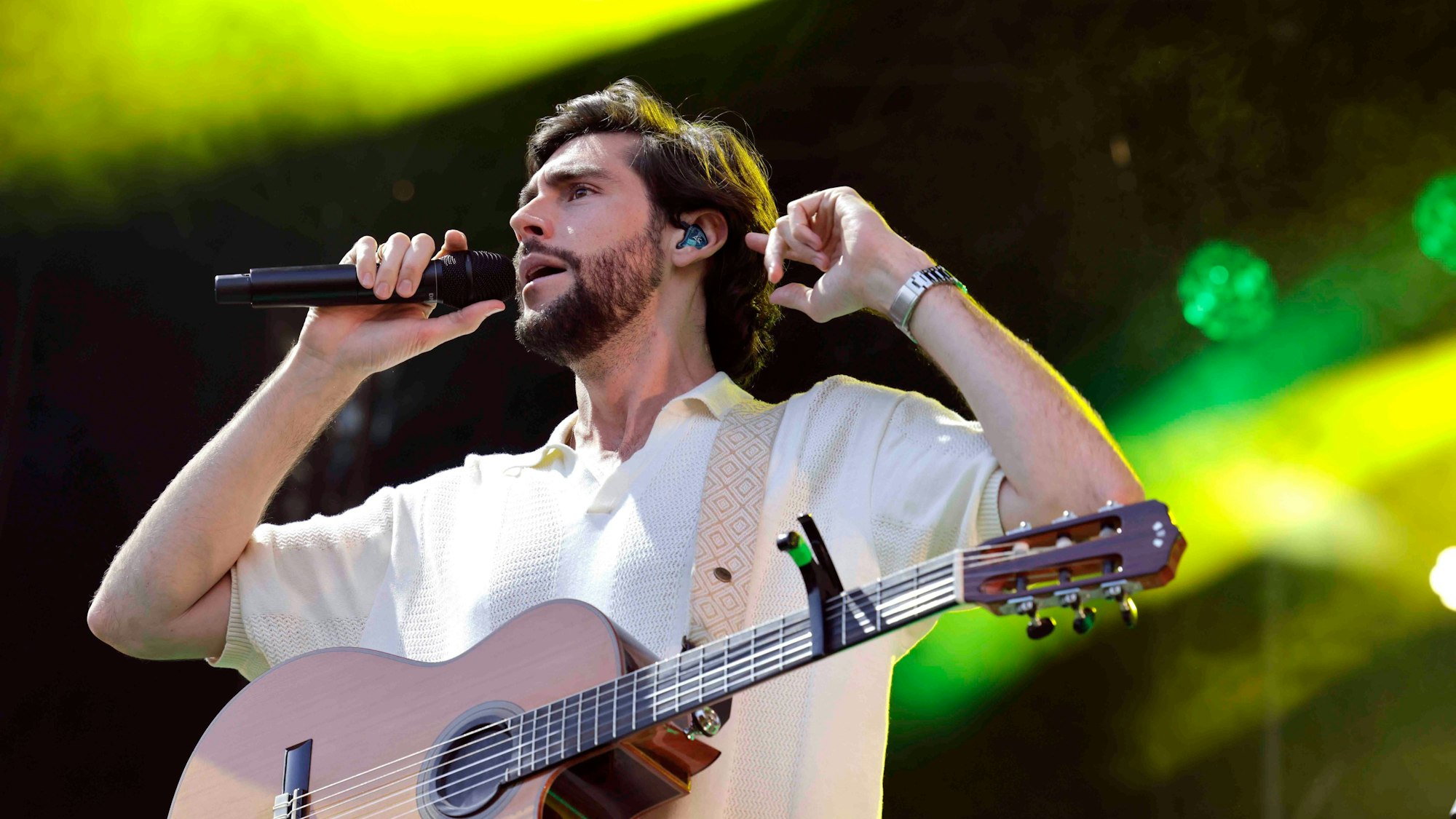Alvaro Soler beim Open-Air-Konzert auf dem Roncalliplatz.