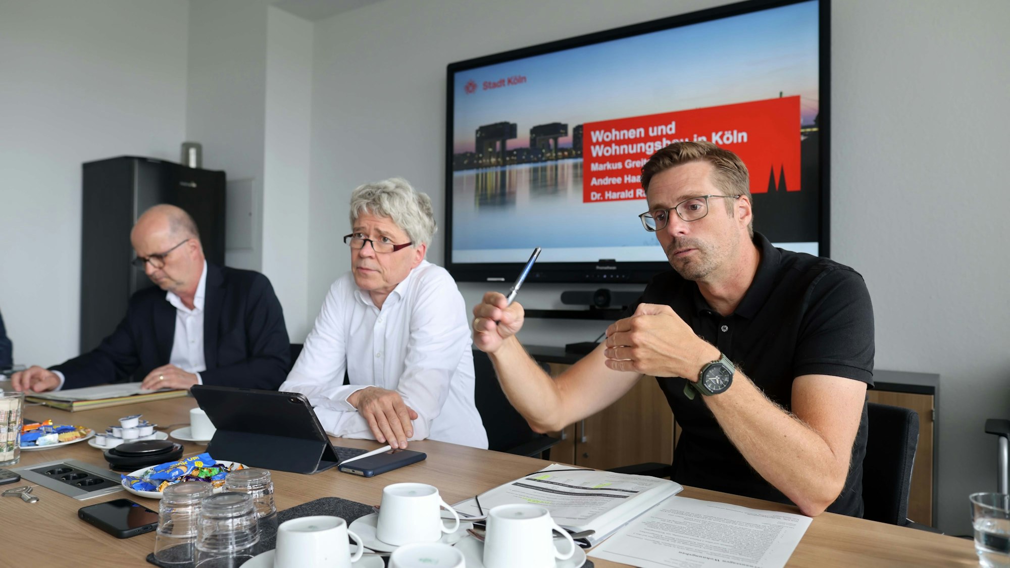 Markus Greitemann, Dr. Harald Rau, Andree Haack