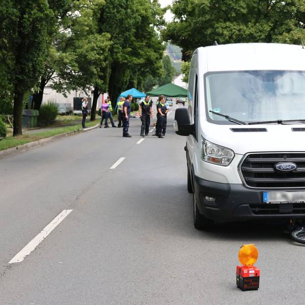Foto von einem Verkehrsunfall