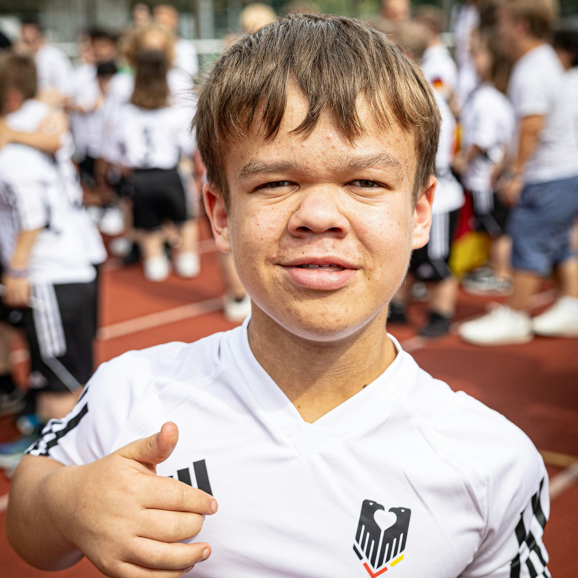 Lokalmatador: Der 17-jährige Jakob Feierabend aus Bonn.