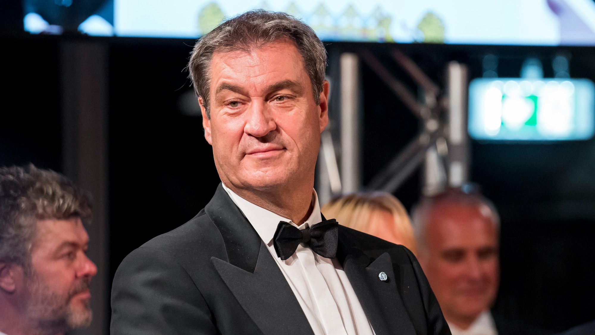 Markus Söder (CSU), Bayerischer Ministerpräsident, während des Staatsempfangs anlässlich der Eröffnung der Richard-Wagner-Festspiele.