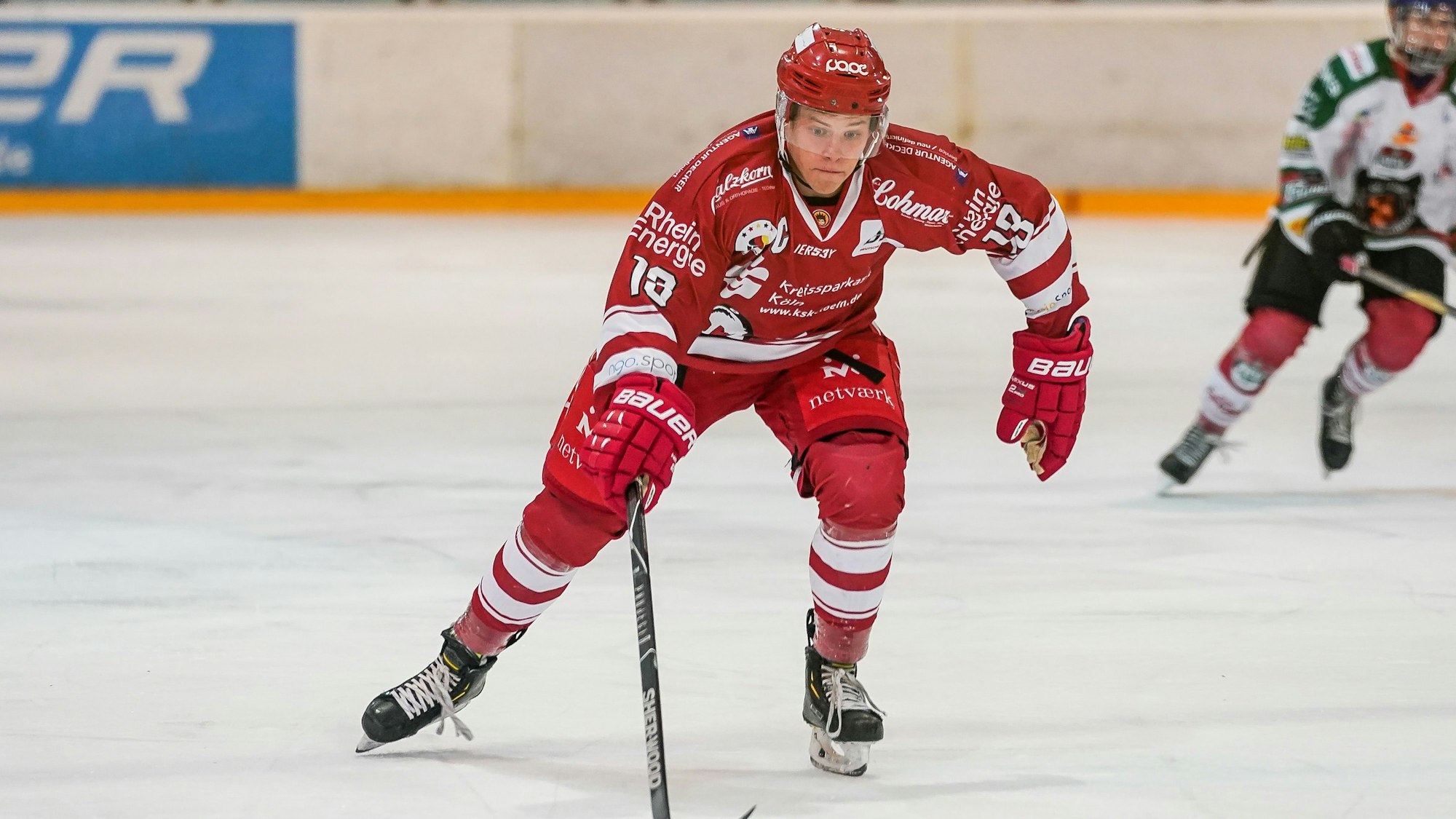 Nick Aichinger im Trikot der Kölner Junghaie