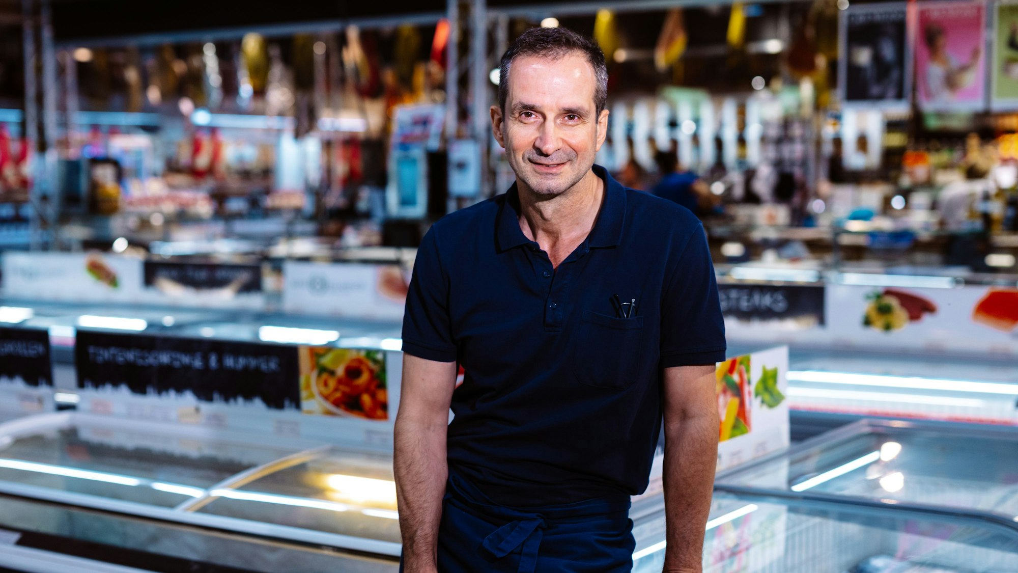 Sarantis Agiakatsikas betreibt mit seinen Brüdern das Mare Atlantico.