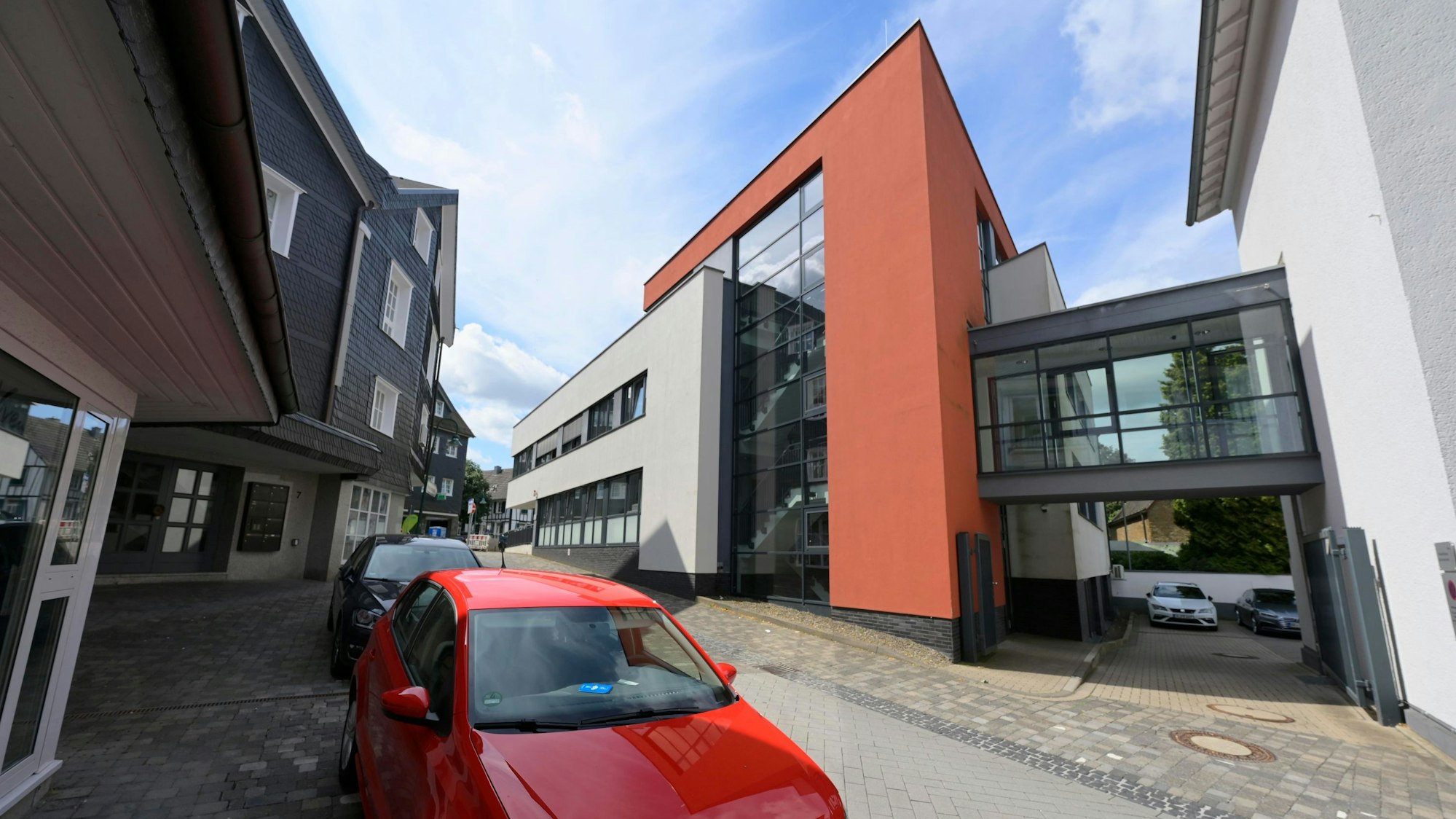 Das Gebäude des Amtsgerichts Waldbröl.