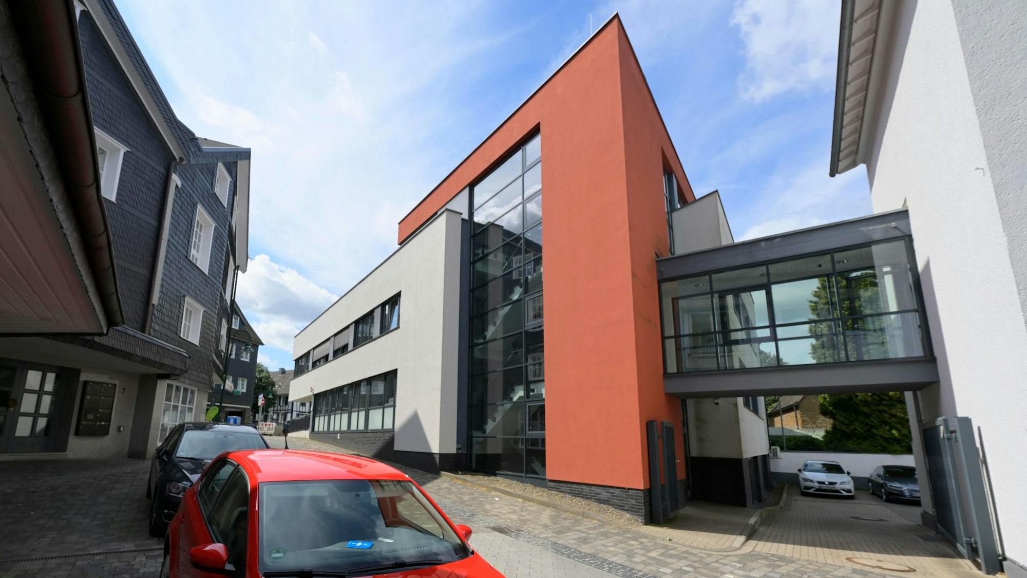 Das Gebäude des Waldbröler Amtsgerichtes