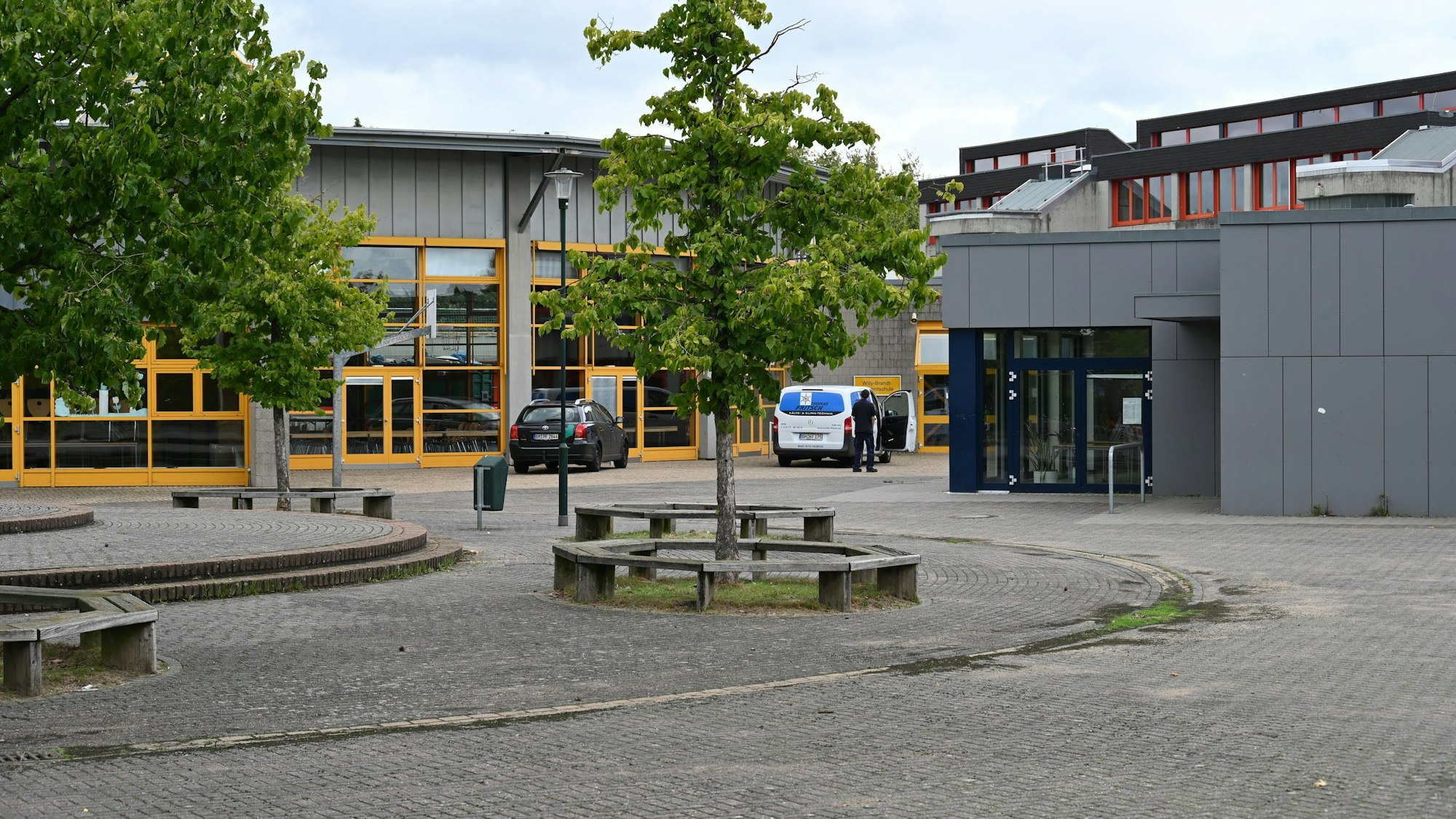 Das Schulgebäude des Schulzentrums Horrem-Sindorf