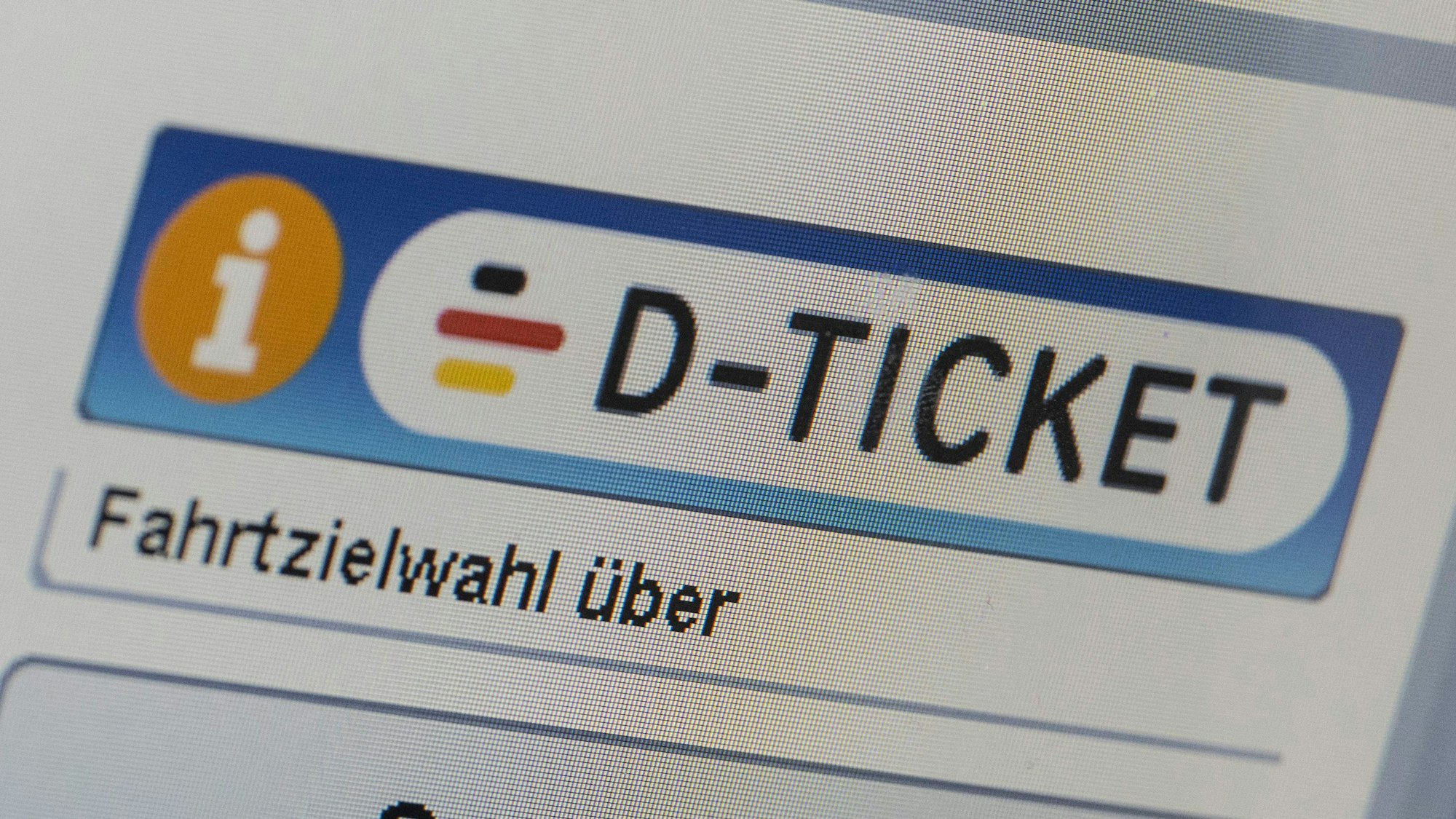 Ein Deutschland-Ticket.