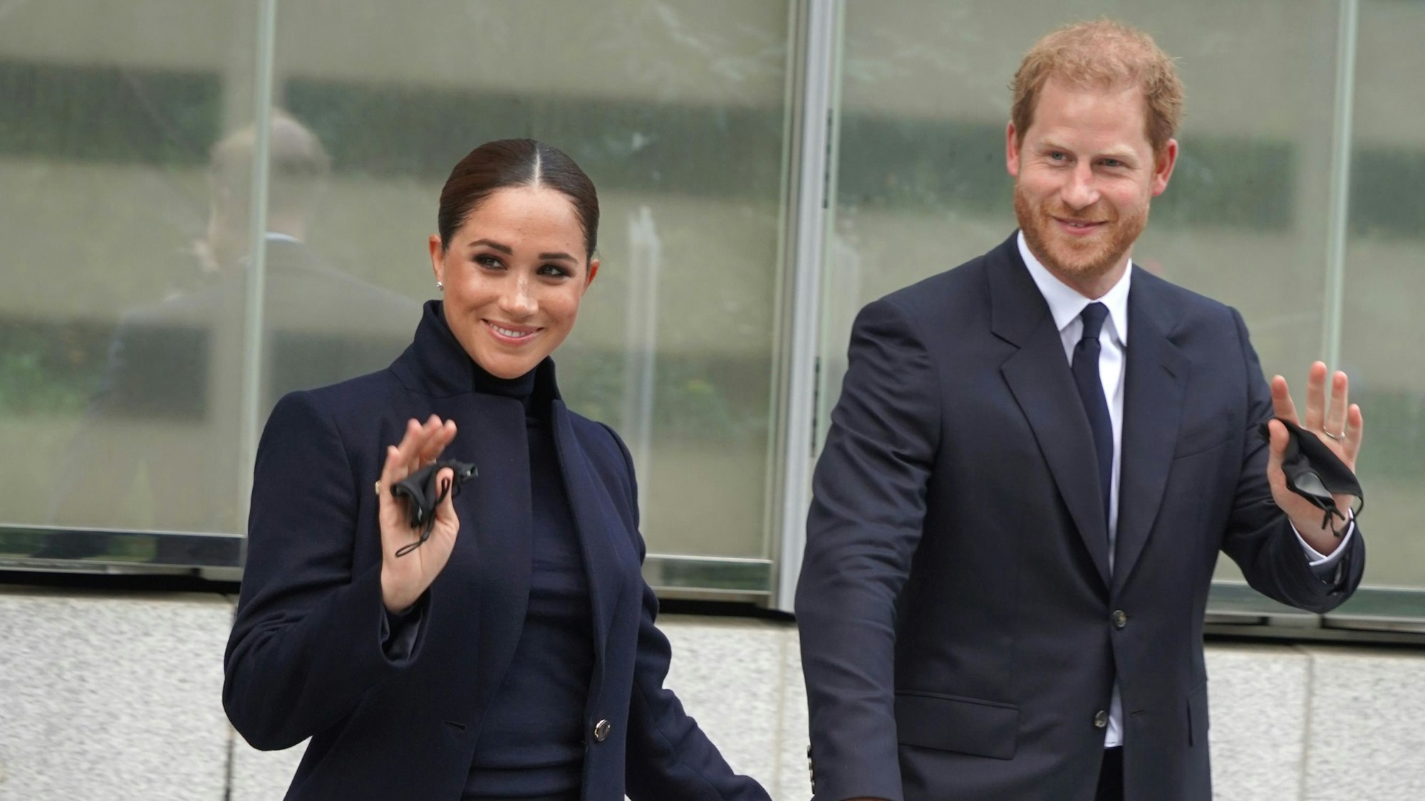 Prinz Harry und seine Ehefrau Meghan Markle