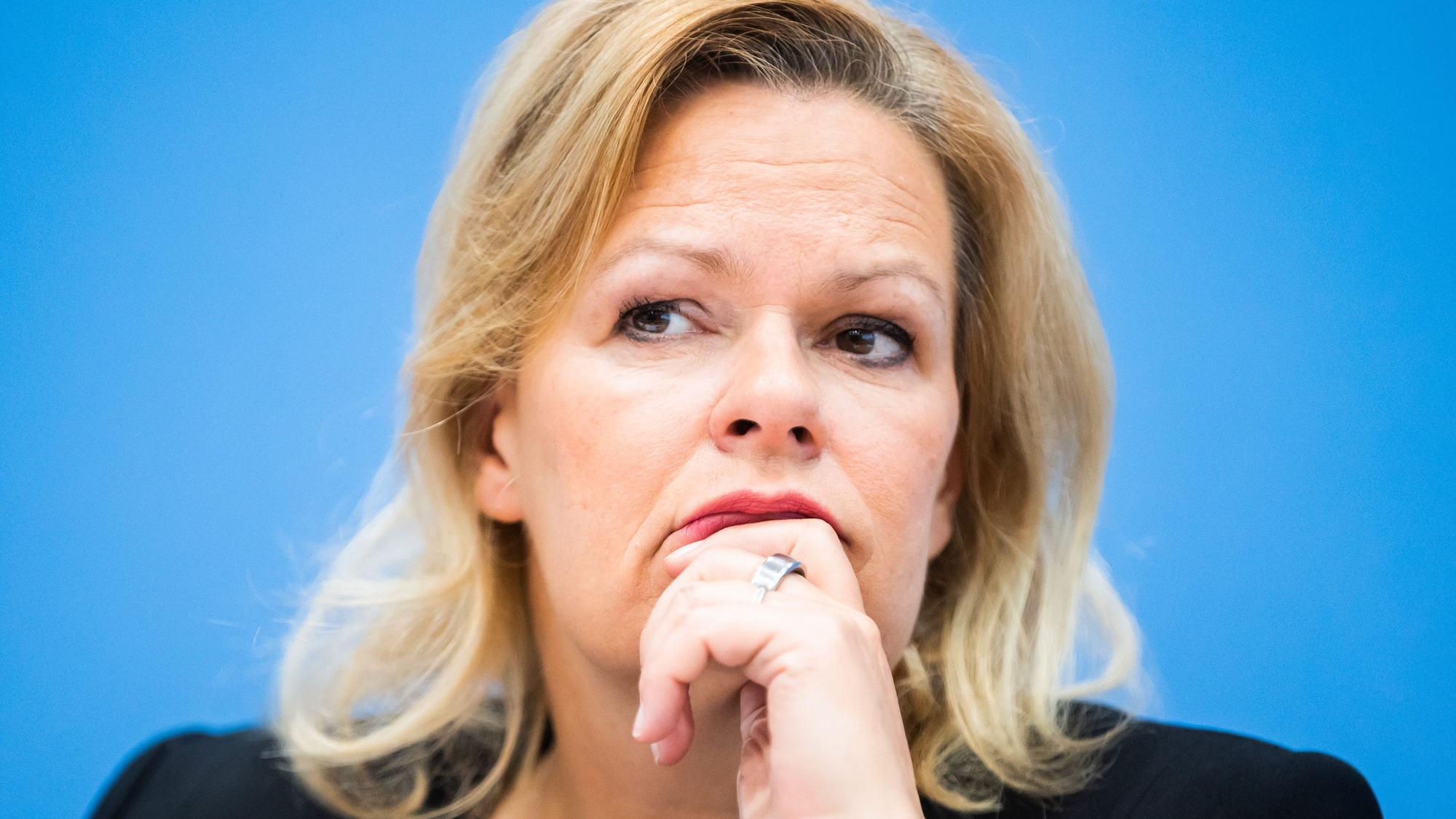 Nancy Faeser (SPD), Bundesministerin für Inneres und Heimat