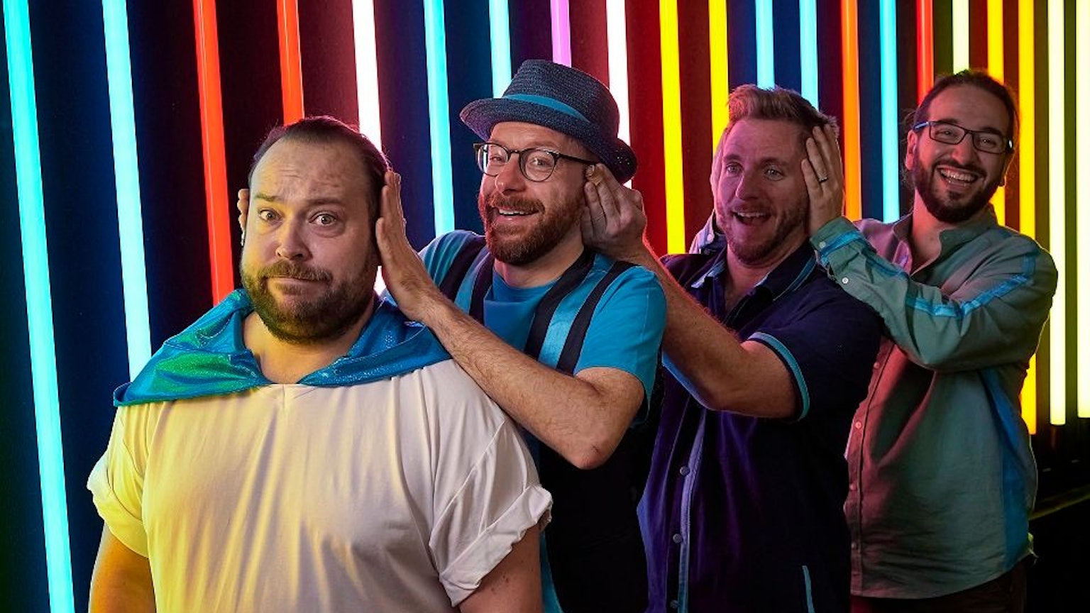 Pelemele rockt auf der großen Bühne beim Kinder- und Jugendfest von Rheinbach hilft.