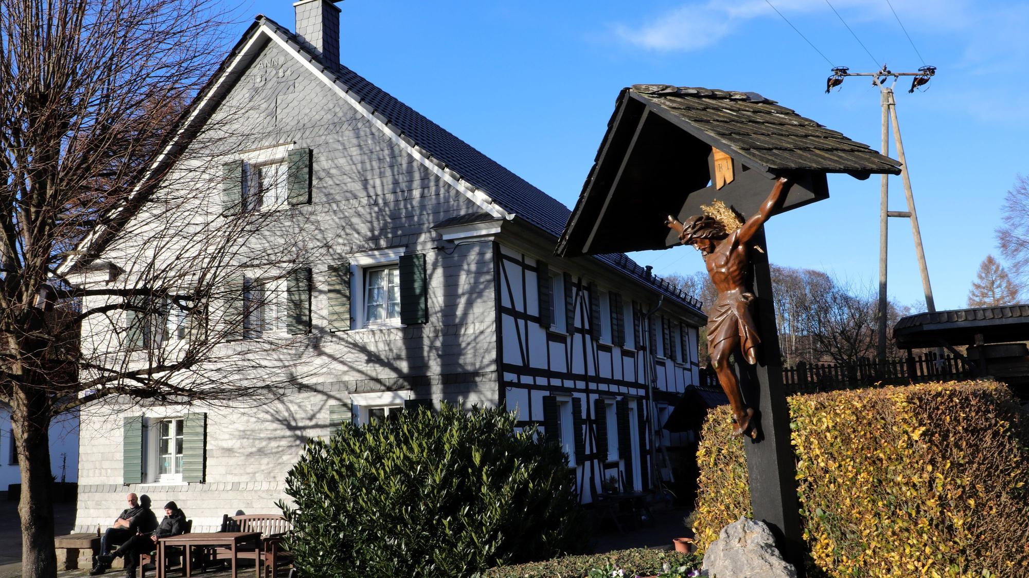 Das Foto zeigt die Weyermühle bei Kürten-Dürscheid.