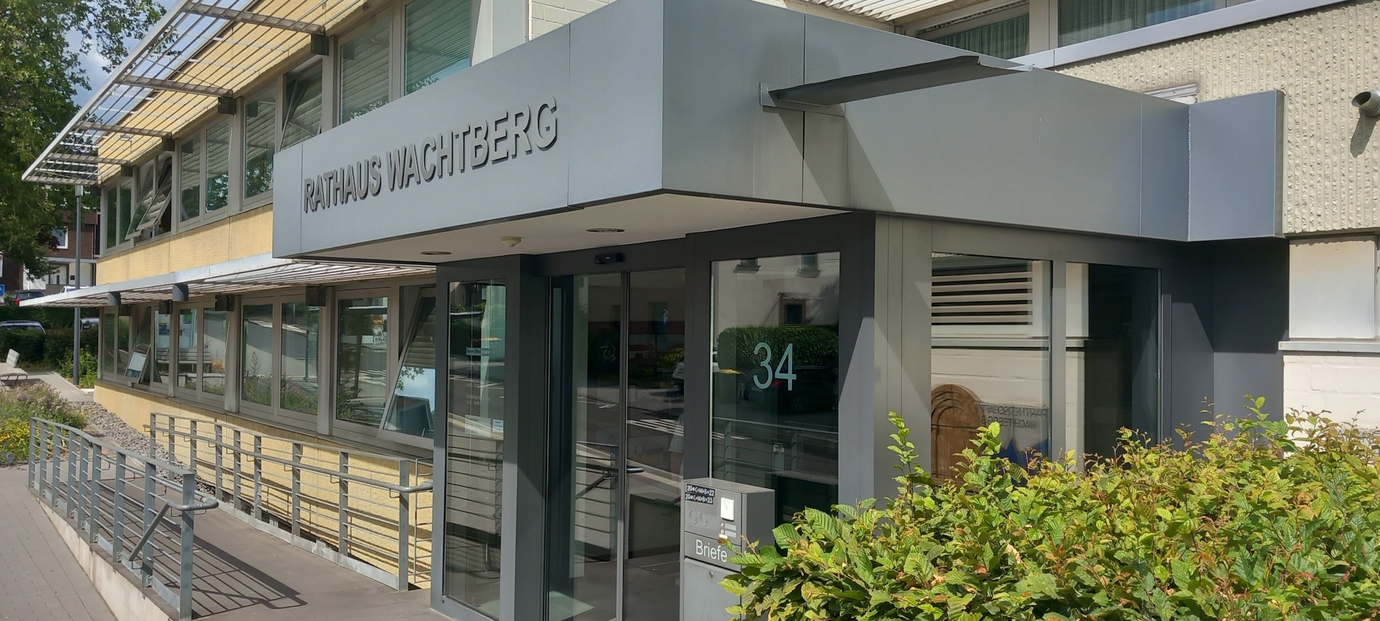 27. Juni 2023: Rathaus der Gemeinde Wachtberg in Berkum