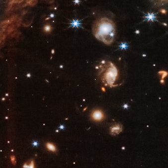 Die Nasa hat ein kosmisches Fragezeichen im Weltall eingefangen.