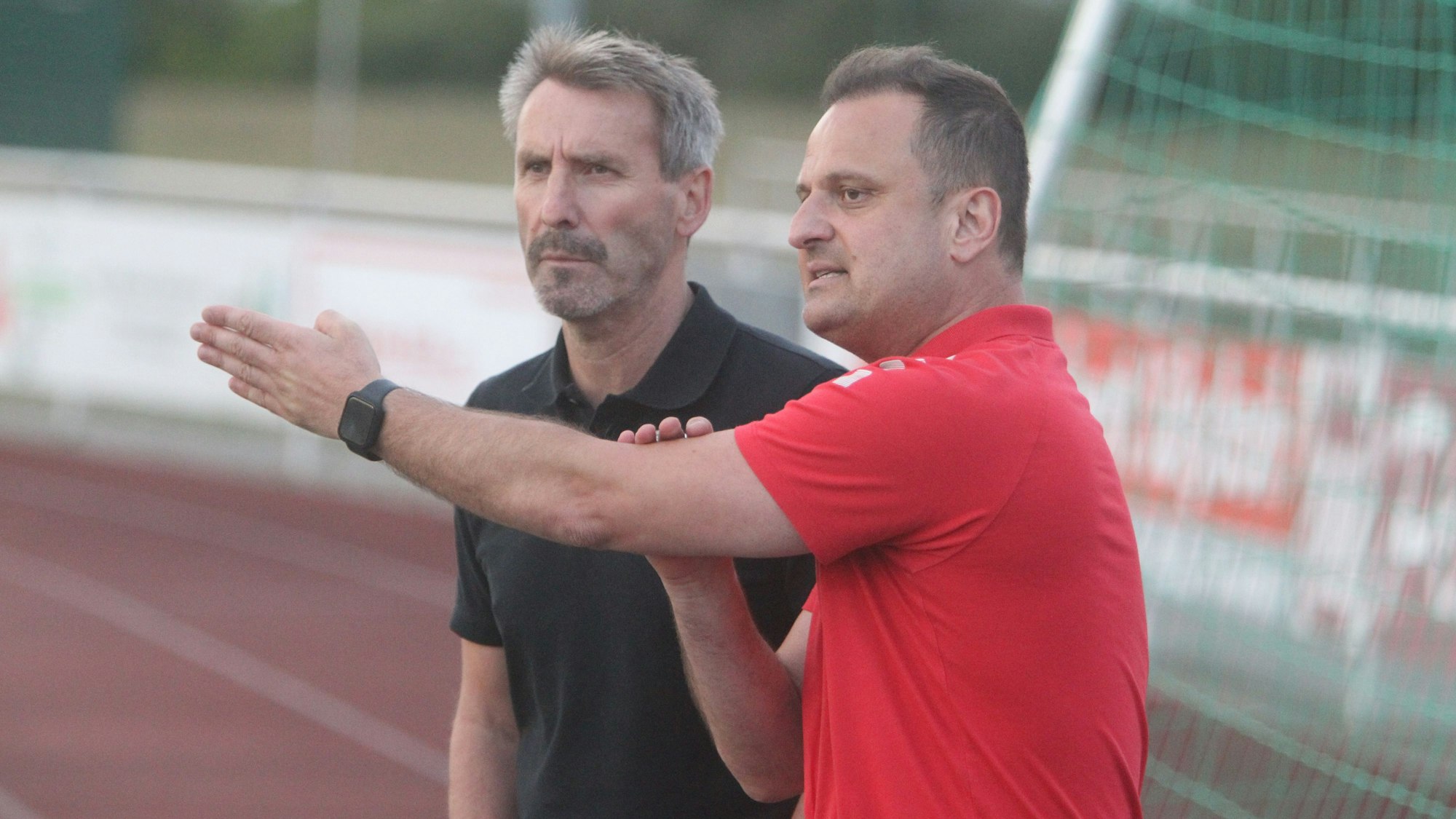 Fatih Özyurt (vorne) und Jürgen Thomas