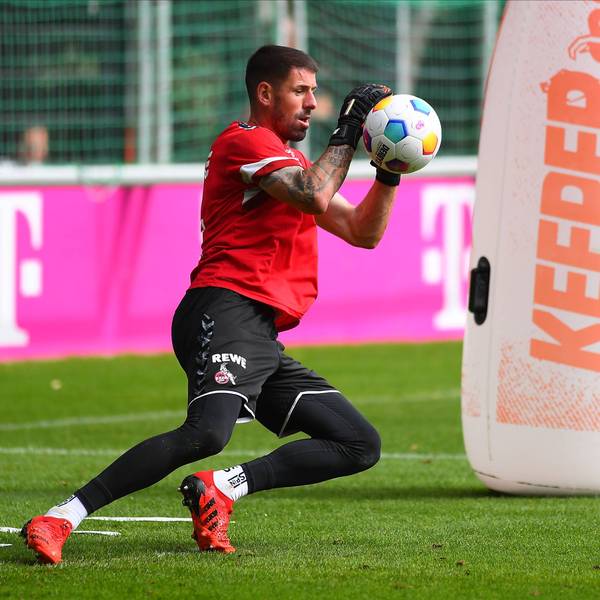 Philipp Pentke beim Training