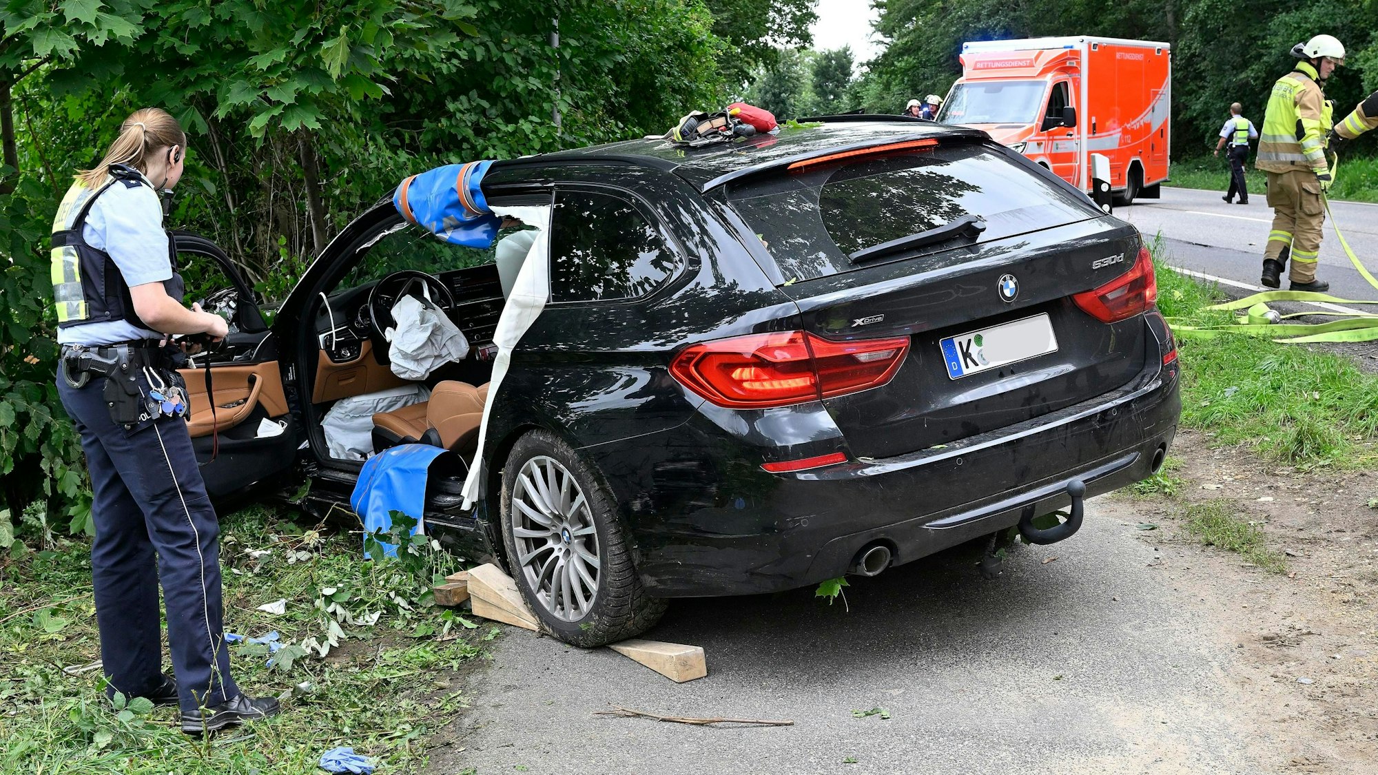 Moitzfeld. Unfall mit 3 Pkw