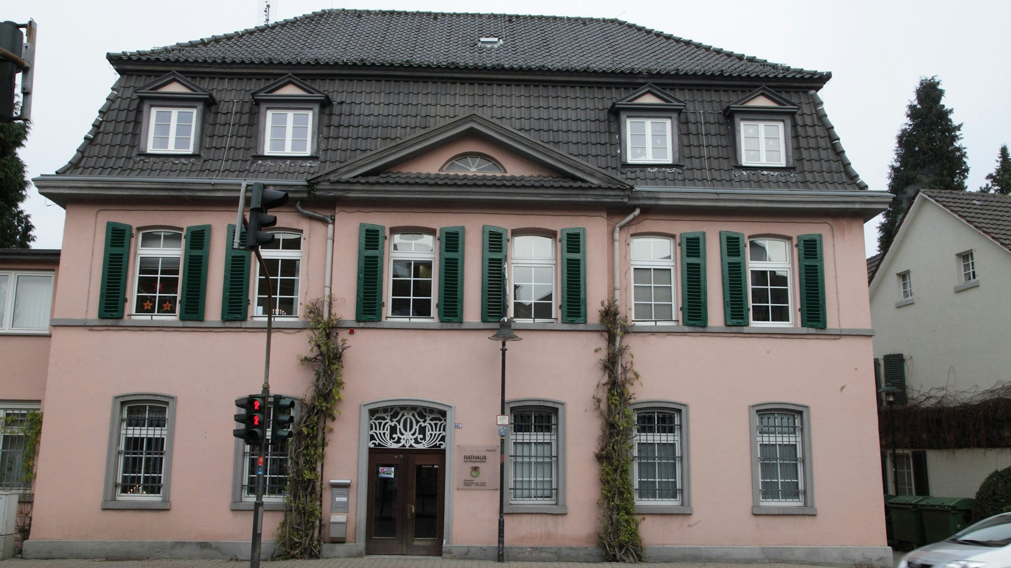 Das Rathaus in Hofnungsthal.