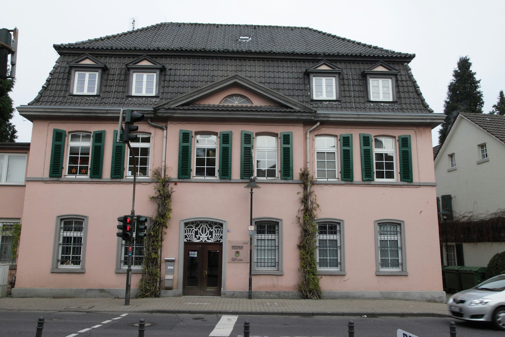 Das Rathaus in Hoffnungsthal.