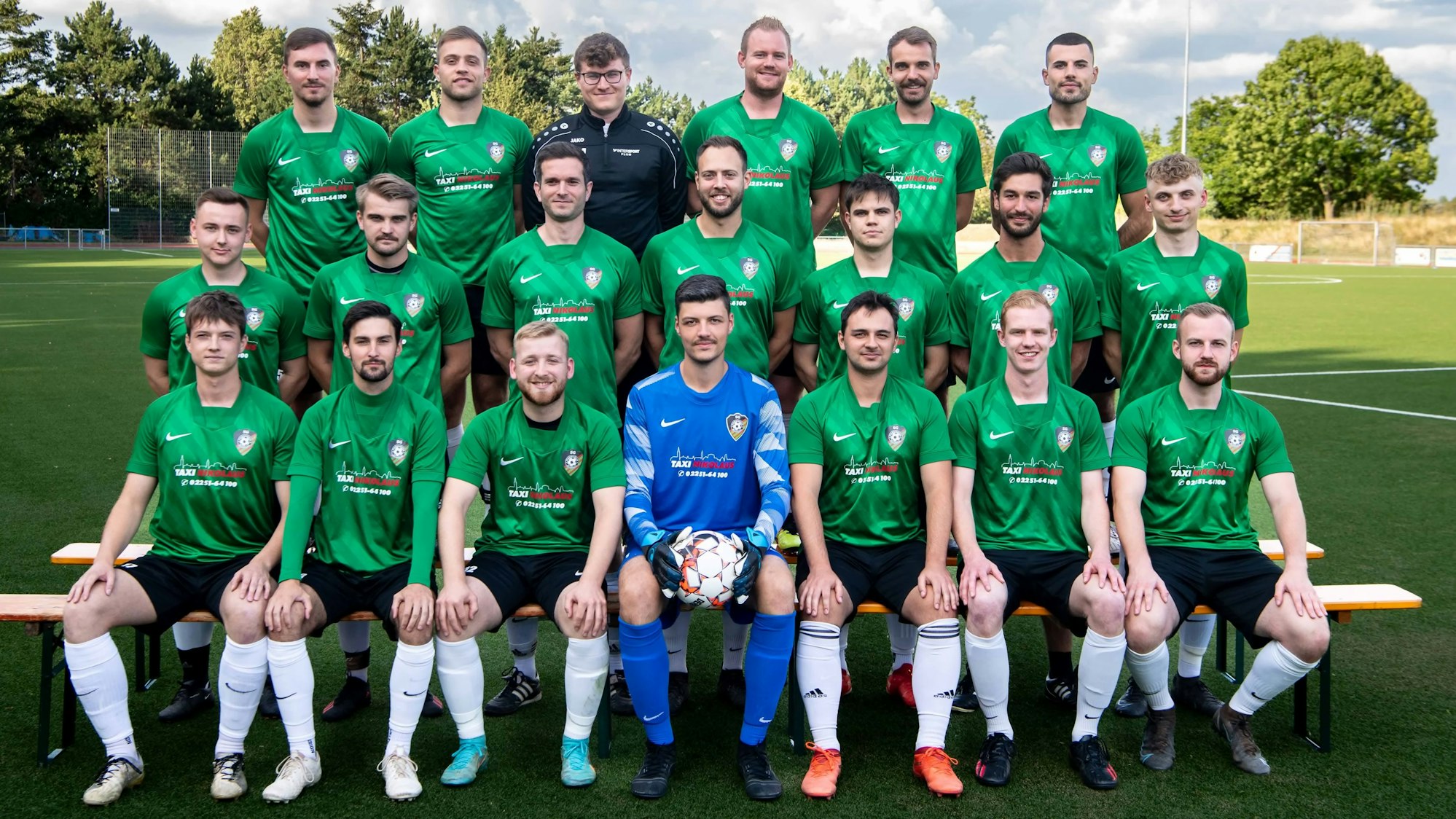 Das Mannschaftsfoto der SG Flamersheim/Kirchheim.