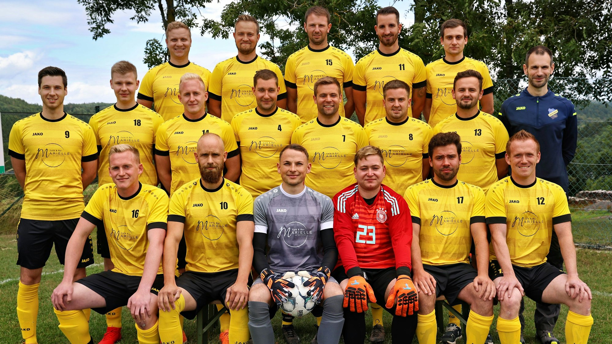 30.07.2023 Die Herrenmannschaft der Spielvereinigung Ländchen-Sieberath