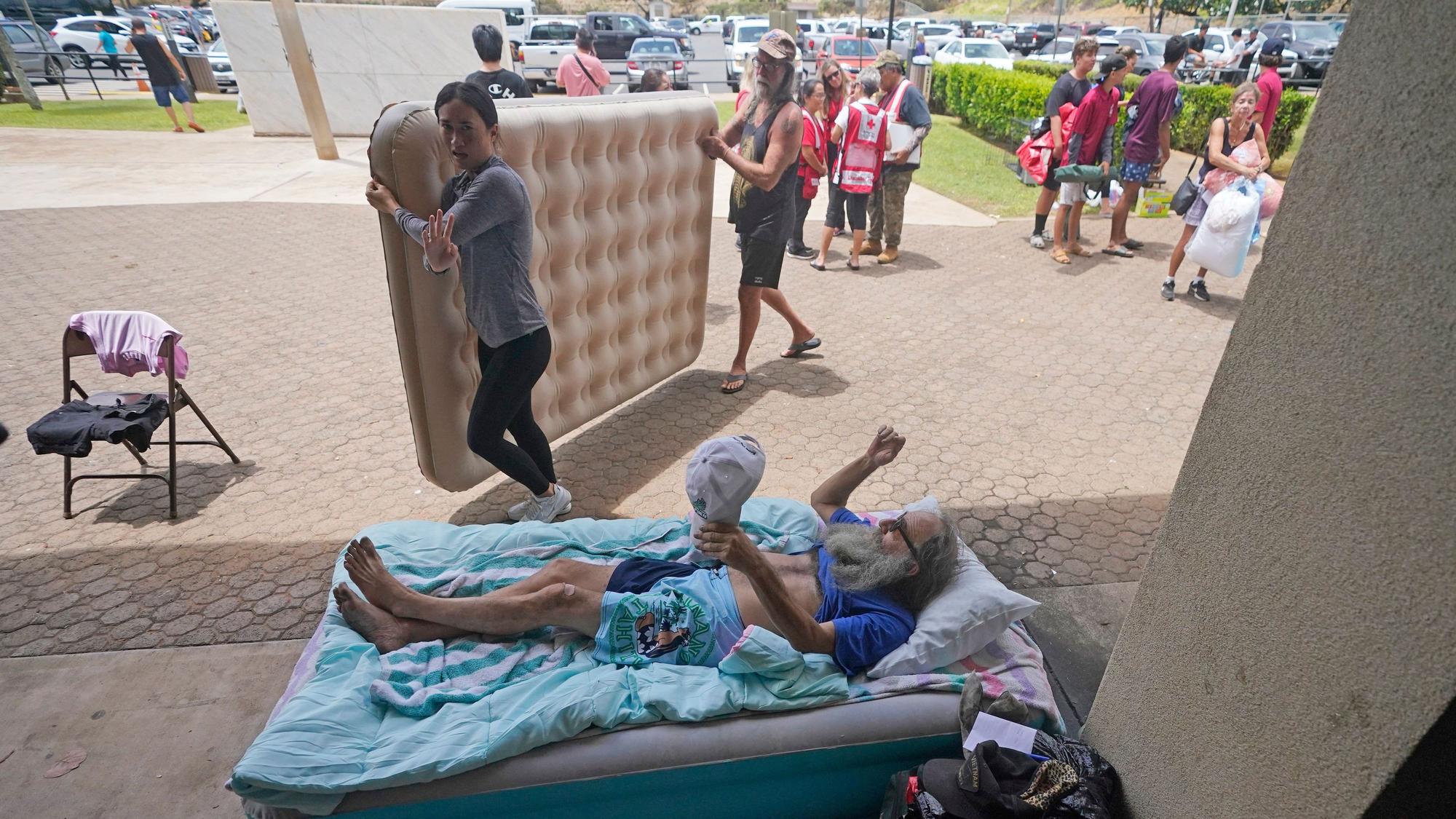 Tausende Einwohner sind nach den Bränden auf Hawaii obdachlos.