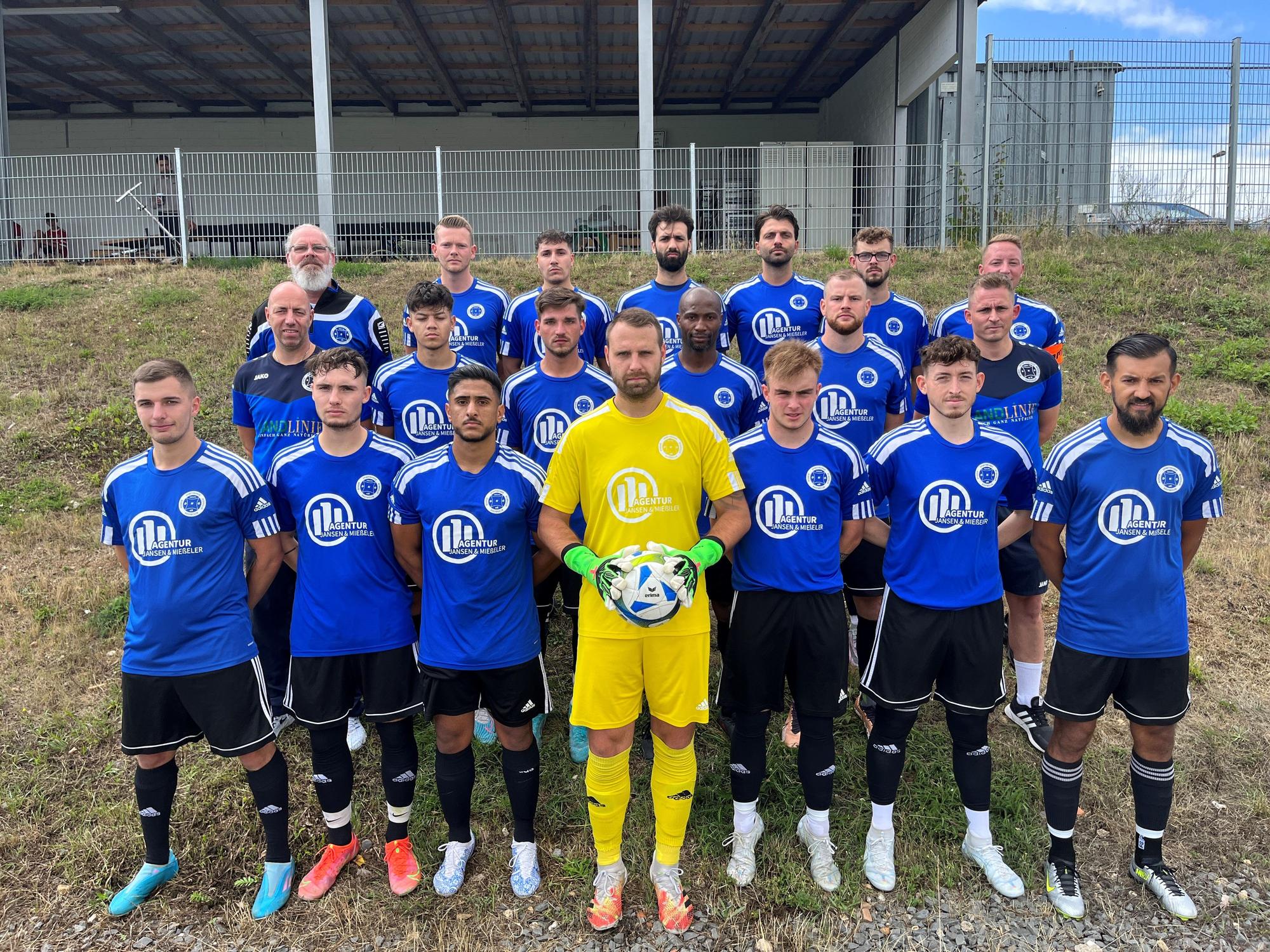 Das Bild zeigt die Mannschaft der Sportfreunde DHO.