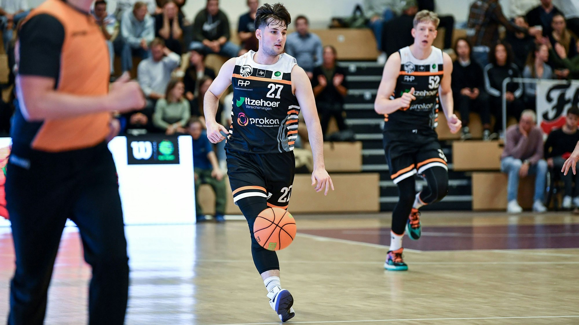Barmer 2. Basketball Bundesliga ProB, Rheinstars Koeln vs. Itzehoe Eagles, 15.10.2022 Tim Fritz Lang Itzehoe Eagles 27, Barmer 2. Basketball Bundesliga ProB, Rheinstars Koeln vs. Itzehoe Eagles am 15.10.2022 im ASV Koeln in Koeln Nordrhein-Westfalen *** Barmer 2 Basketball Bundesliga ProB, Rheinstars Koeln vs Itzehoe Eagles, 15 10 2022 Tim Fritz Lang Itzehoe Eagles 27 , Barmer 2 Basketball Bundesliga ProB, Rheinstars Koeln vs Itzehoe Eagles on 15 10 2022 at ASV Koeln in Cologne North Rhine Westphalia Copyright: xBEAUTIFULxSPORTS/Mueller-Laschetx
