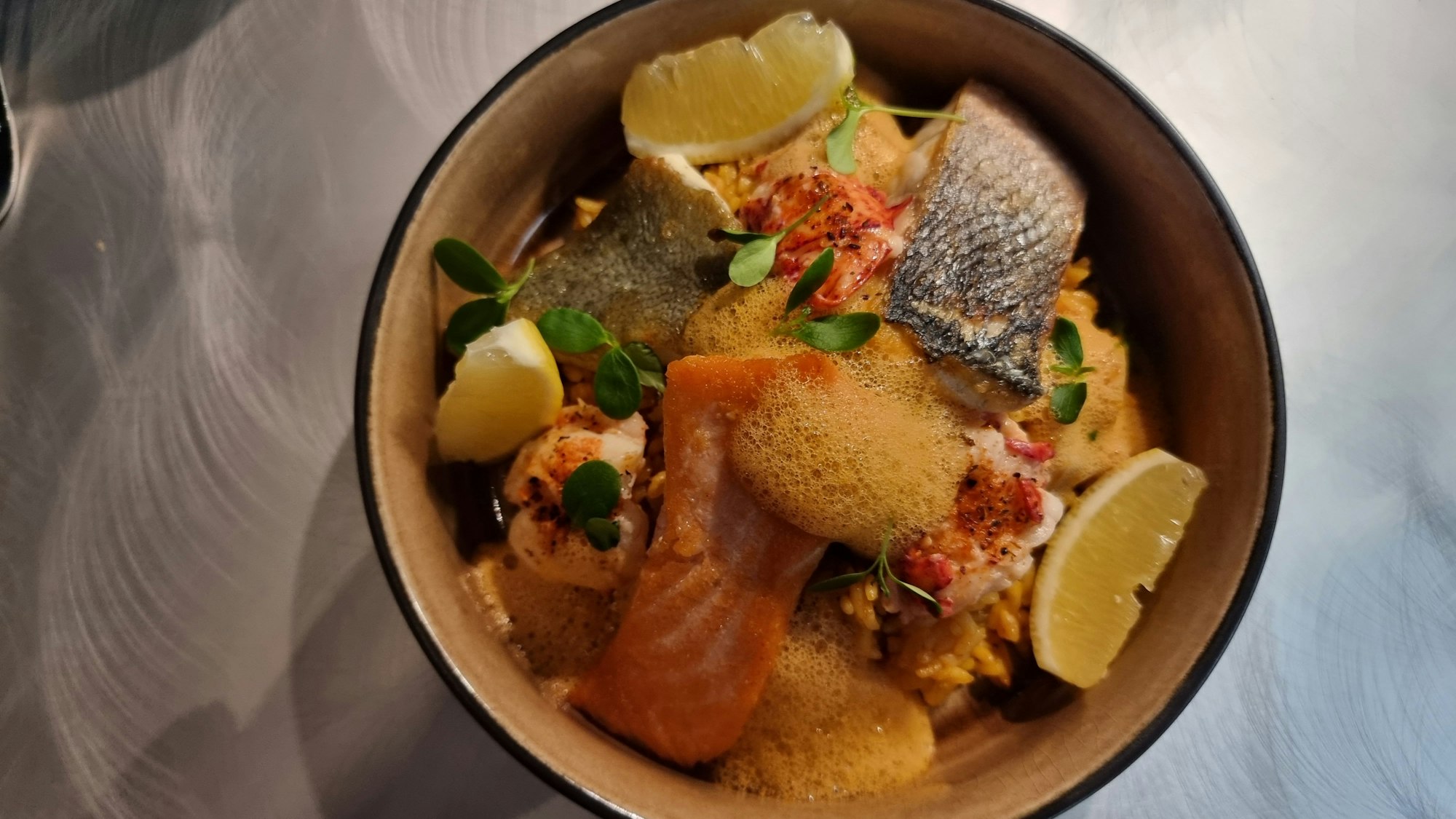 Restaurant-Kritiker Carsten Henn war in der Weinbar von Luis Dias in Köln-Marienburg zu Gast. Auf dem Bild sieht man ein Gericht aus der Menükarte.