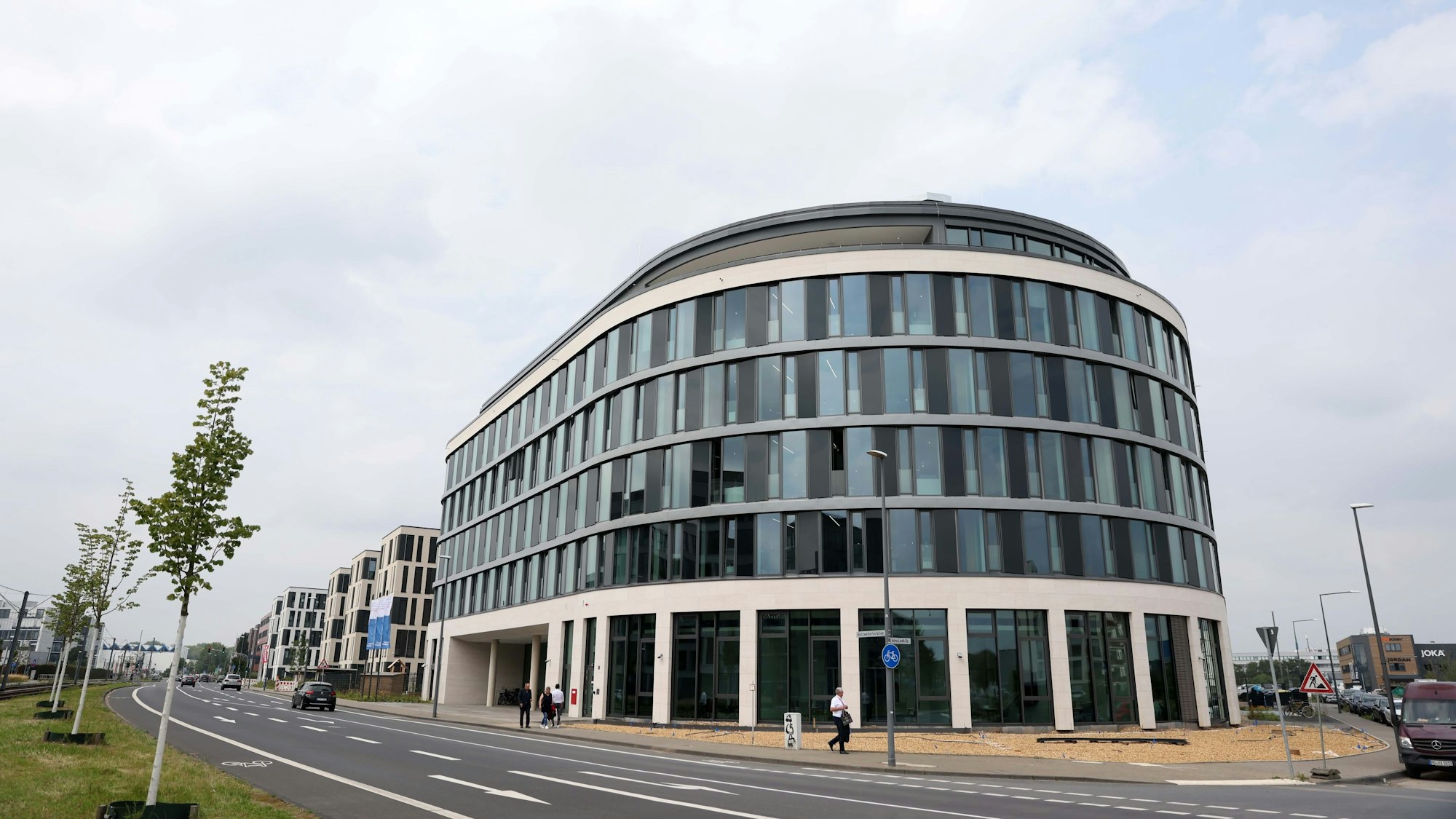 Der neue Kölner Verwaltungssitz der Kassenärztlichen Vereinigung Nordrhein in Ossendorf.