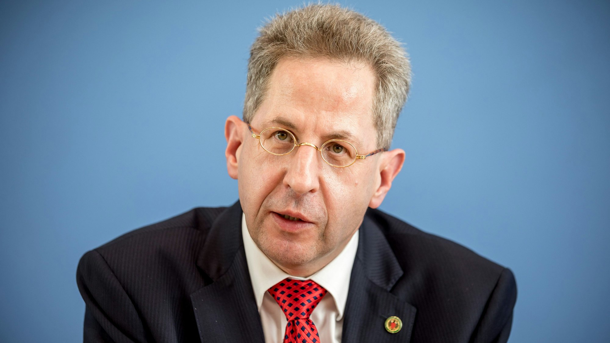 Der ehemalige Präsident des Bundesamtes für Verfassungsschutz Hans-Georg Maaßen will sich mit der Werteunion von der CDU abspalten. (Archivbild)