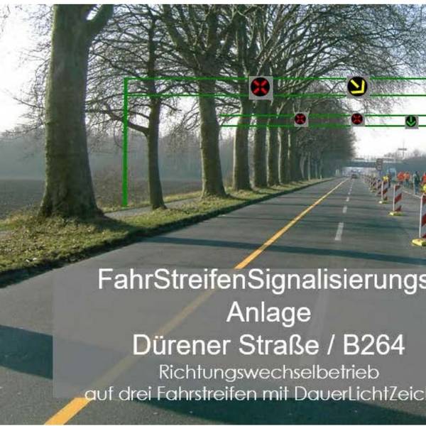 Fahrstreifenschema