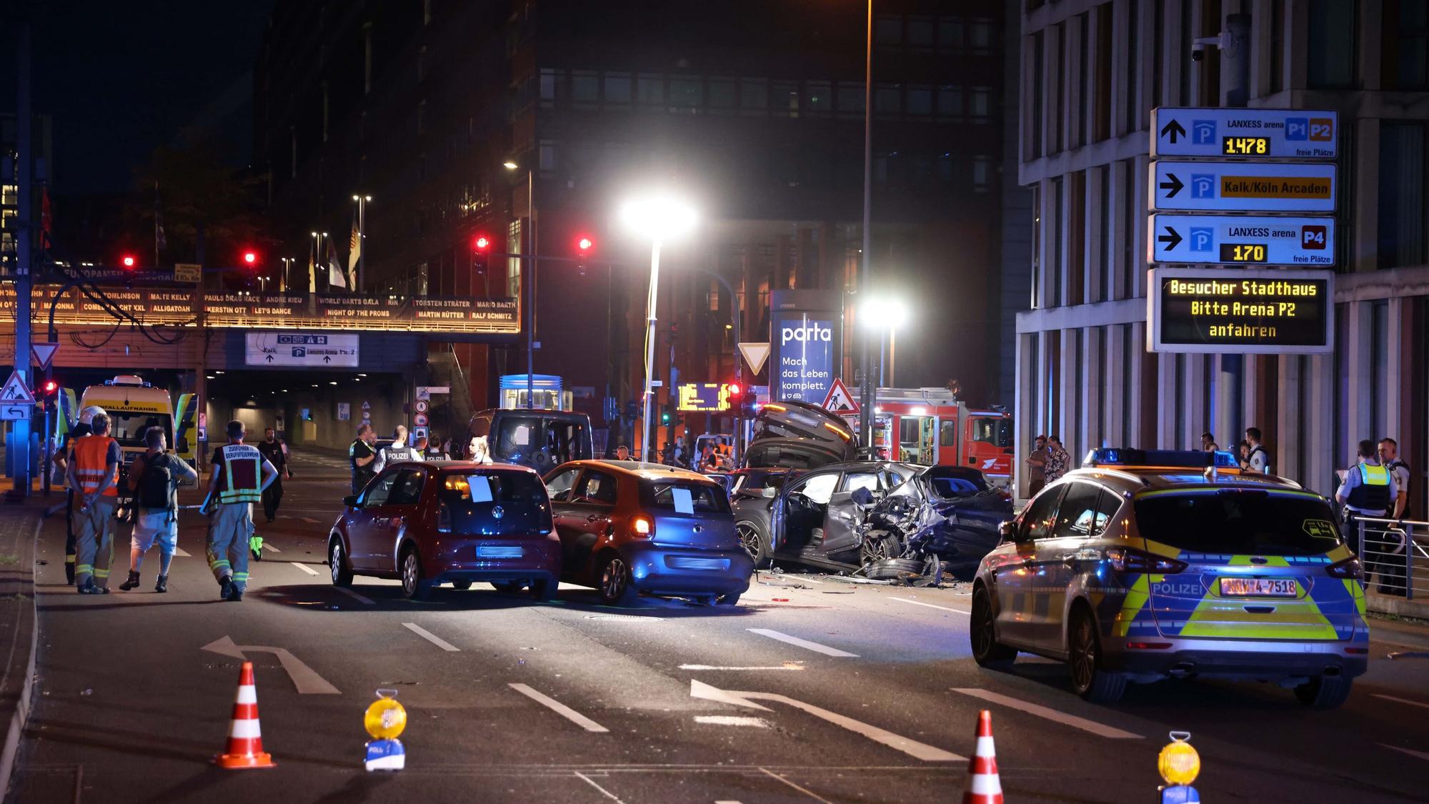 Die Polizei hatte den Bereich weiträumig abgesperrt.