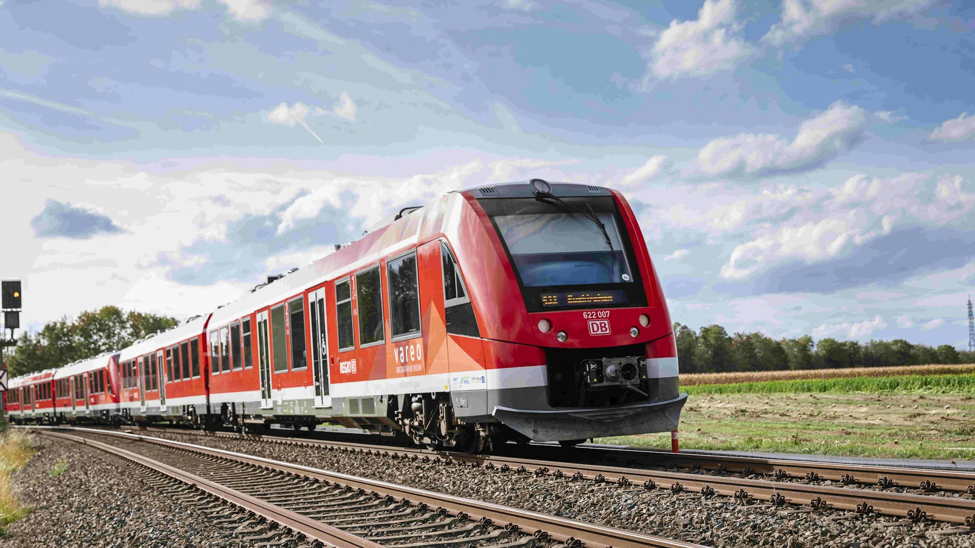 Die S23 auf der Strecke kleiner Römerkanal.