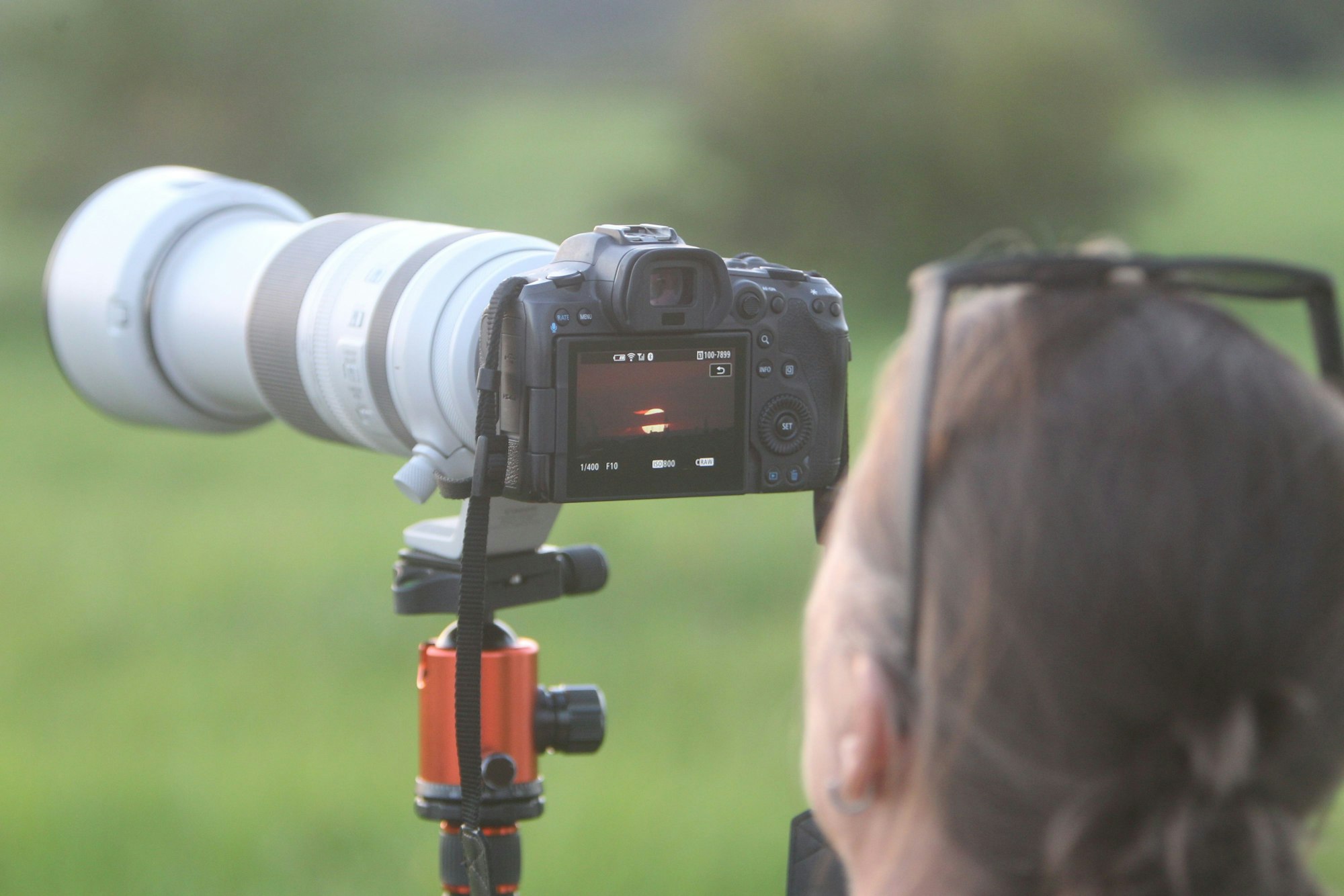 Die Einstellung in der Kamera muss stimmen.