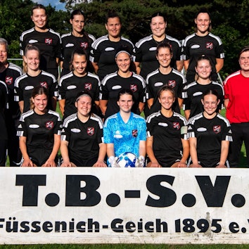 Das Bild zeigt die Mannschaft des TB-SV Füssenich-Geich.