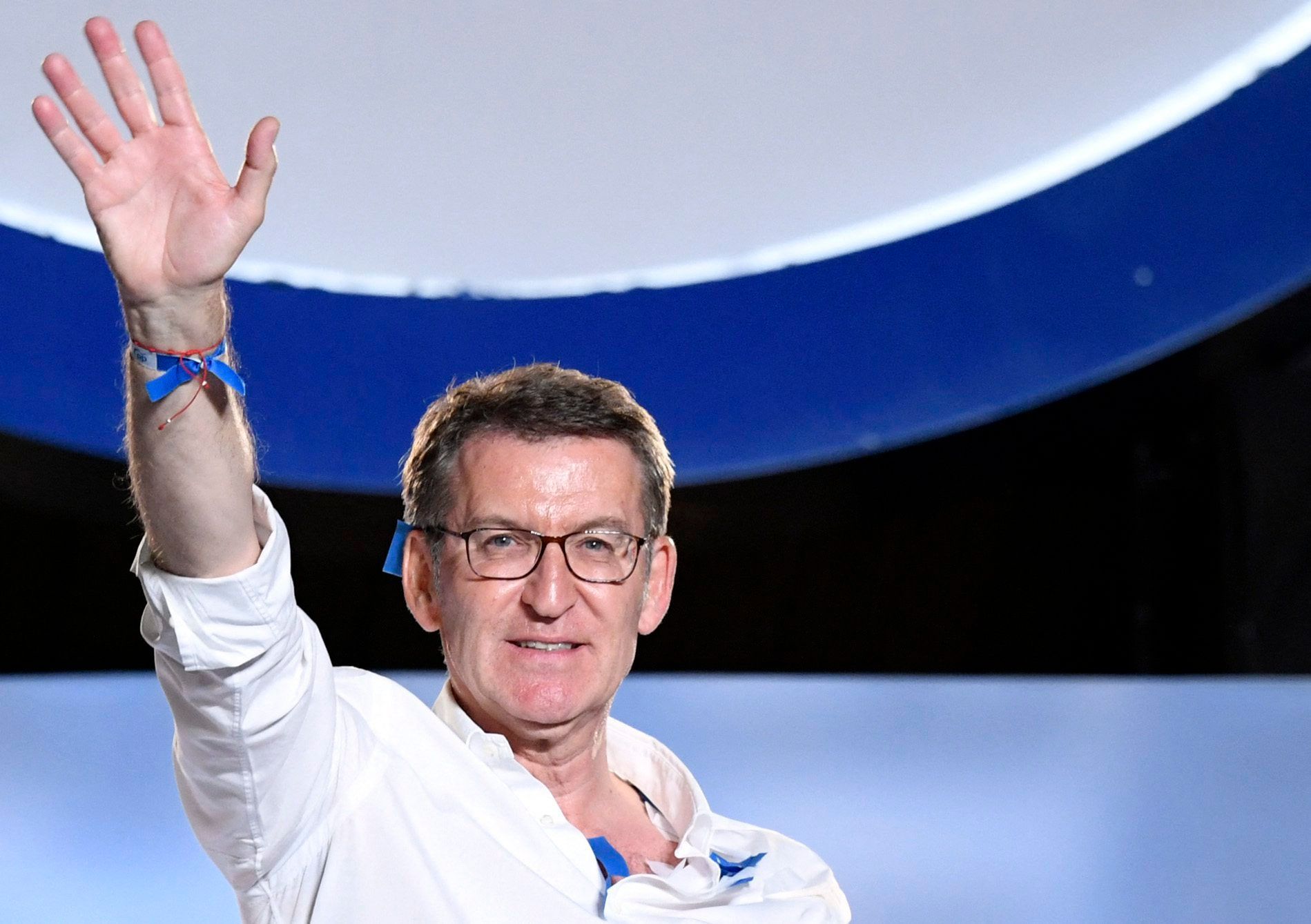 Alberto Núñez Feijóo, Vorsitzender der Partei PP