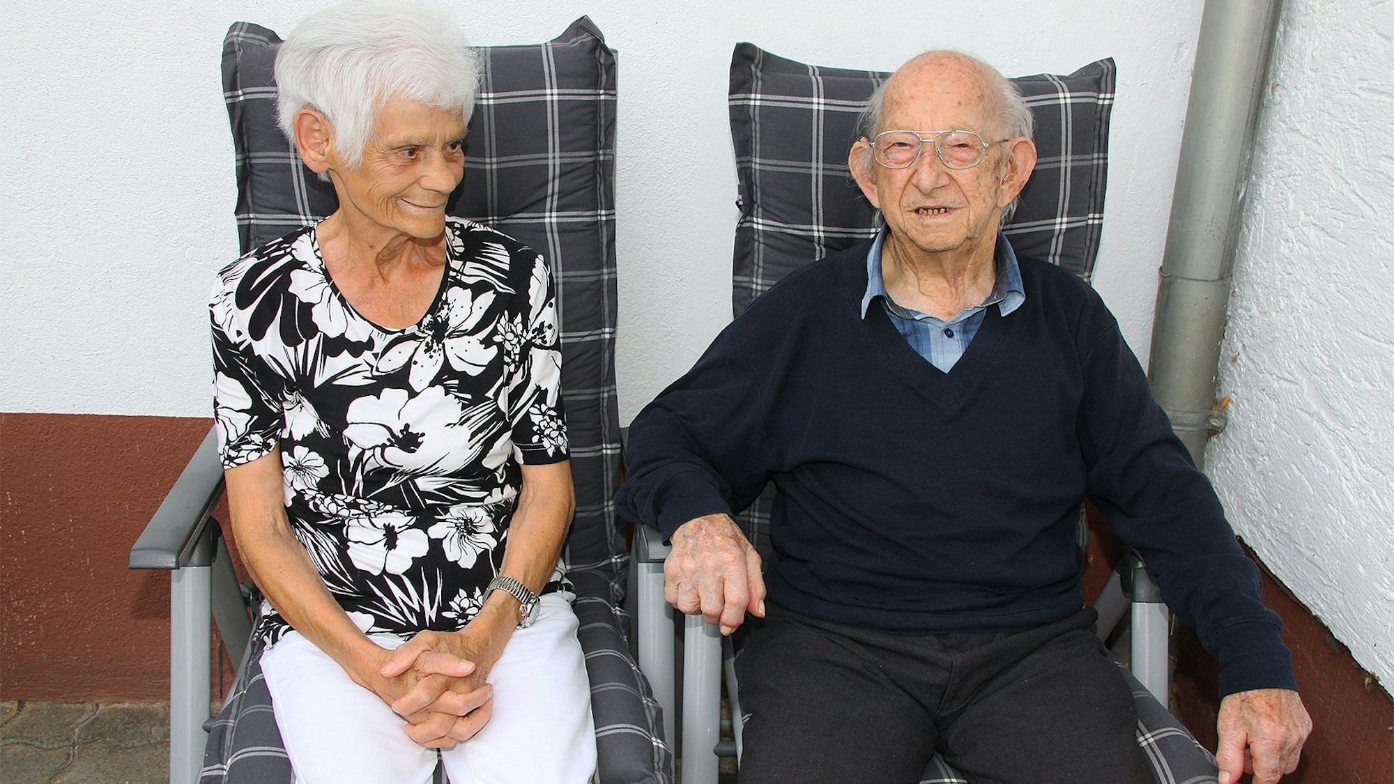 Das Bild zeigt das Diamanthochzeitspaar Käthe und Karl Pick.