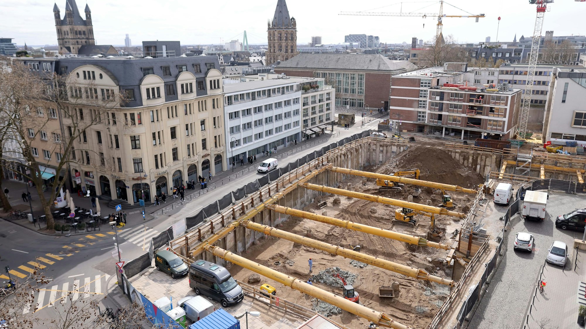 Baustelle Laurenz-Carré