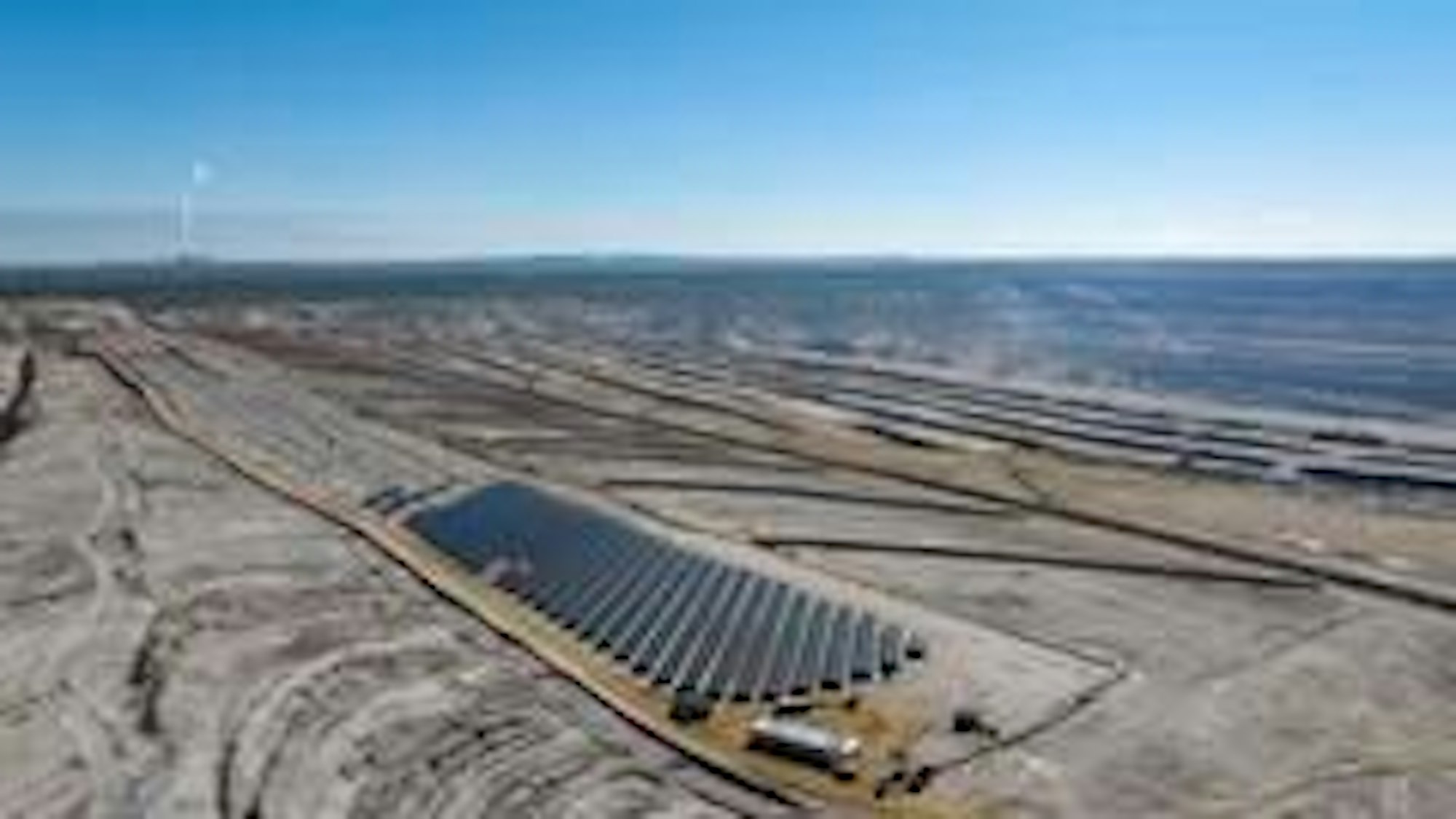 Ein Solarpark im Rheinischen Revier