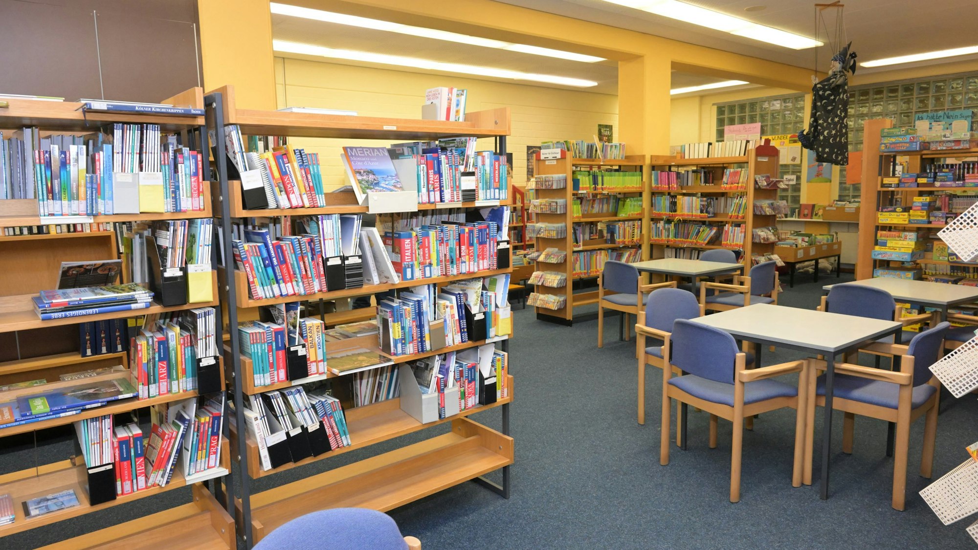 Das Foto zeigt die Gemeindebibliothek Kürten