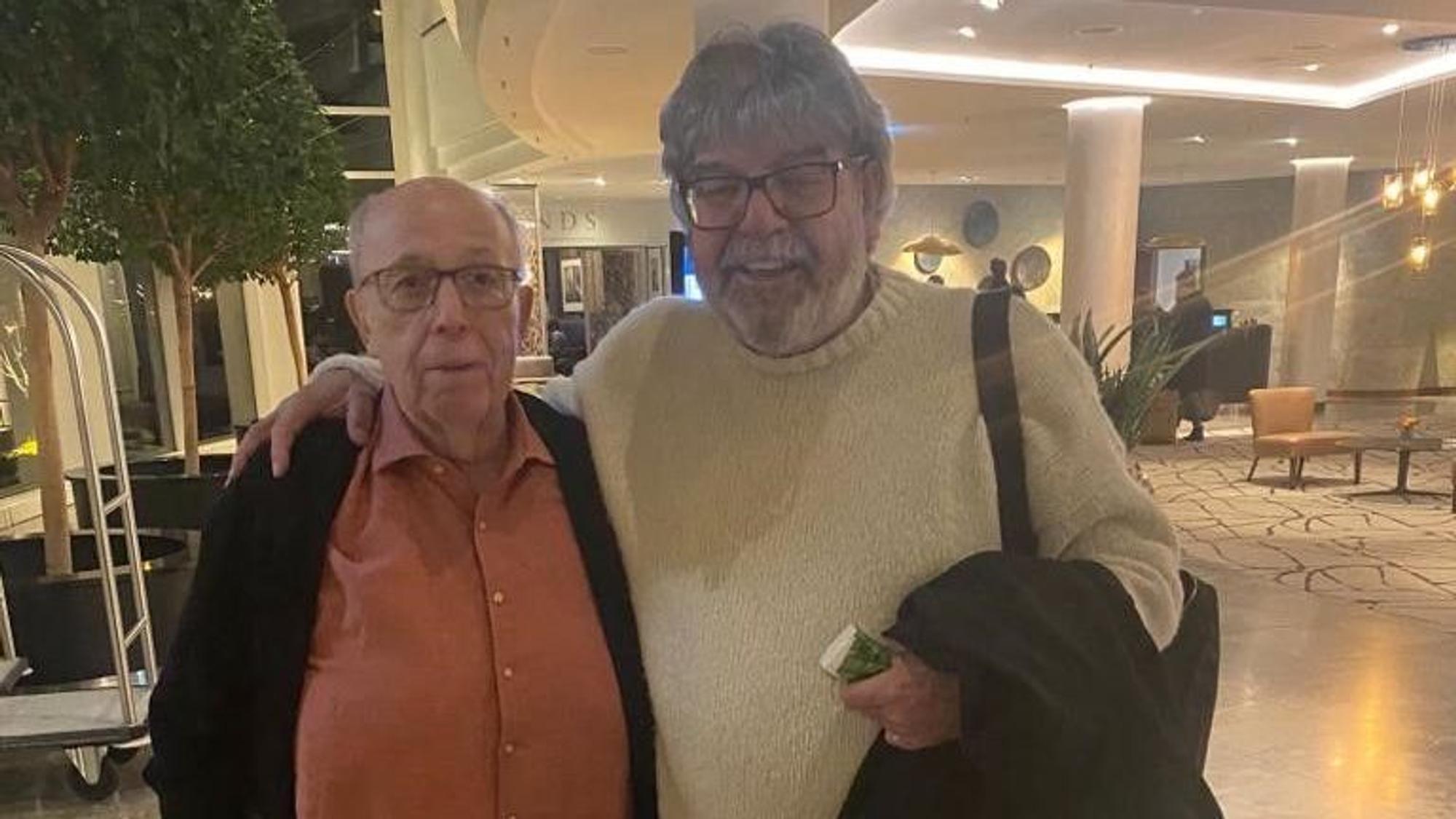 Winfried Pütz (rechts) und Reiner Calmund