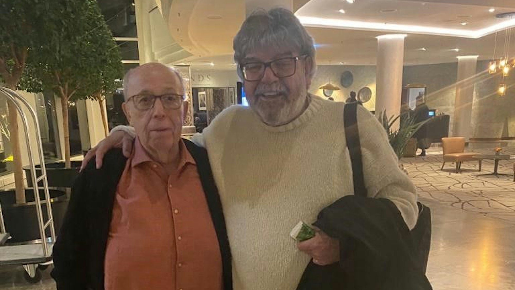 Winfried Pütz (rechts) und Reiner Calmund