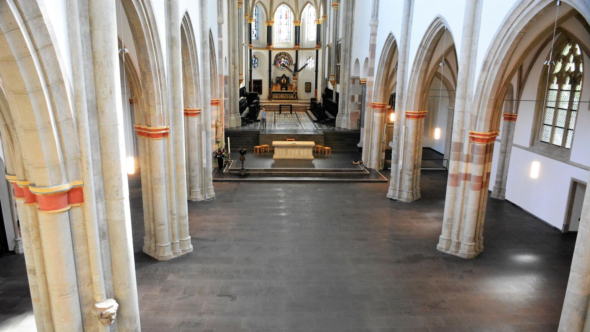 St. Severin ist leer geräumt.
