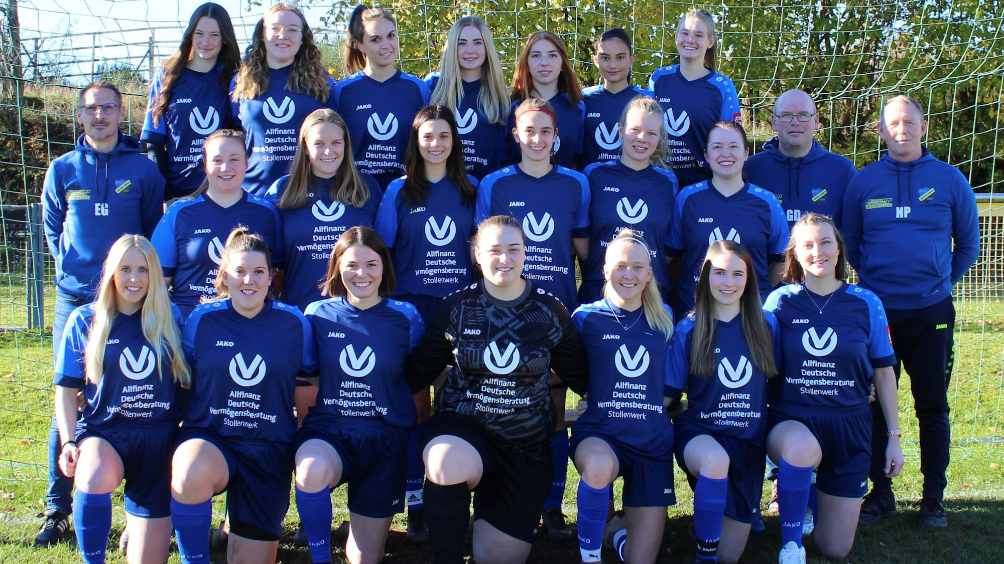 Das Bild zeigt die Mannschaft der SpVg Ländchen-Sieberath.