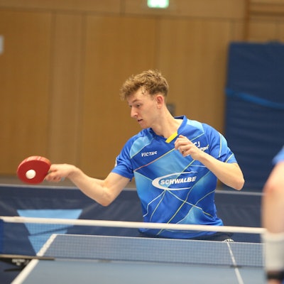 Neuzugang Adrien Rassenfosse in Aktion an der Platte.