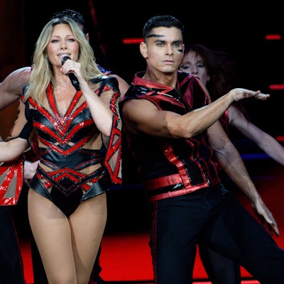 Es ist die Sängerin Helene Fischer zu sehen.